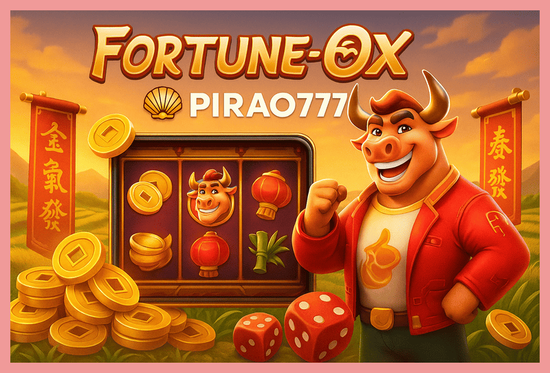 Fortune Ox no PIRAO777 - Aposte Agora e Reivindique Seus Ganhos