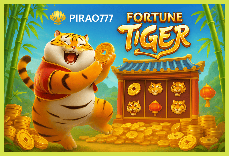 Fortune Tiger é um jogo imperdível no PIRAO777 Casino