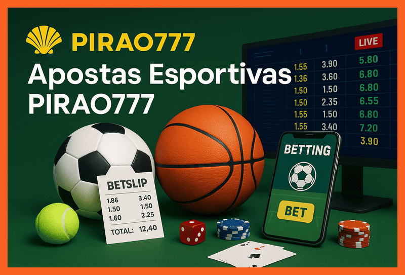 Apostas esportivas no cassino online PIRAO777