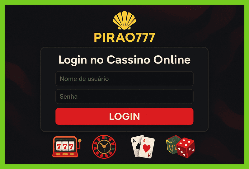 Registro na PIRAO777 Garante Acesso a uma Vasta Seleção de jogo