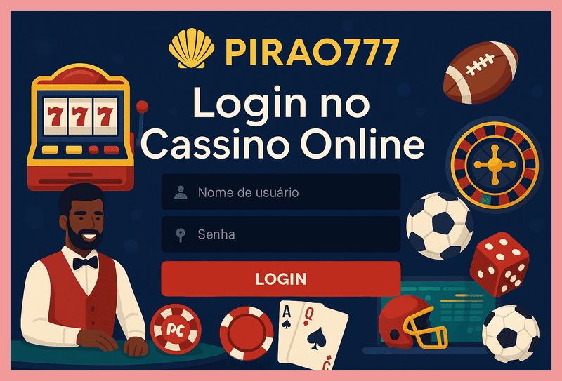 Criar uma nova Conta no plataforma PIRAO777